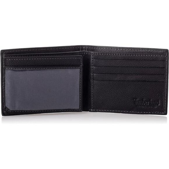 Wellington Leather RFID Bifold Commuter Security Wallet - Picture 5 of 7